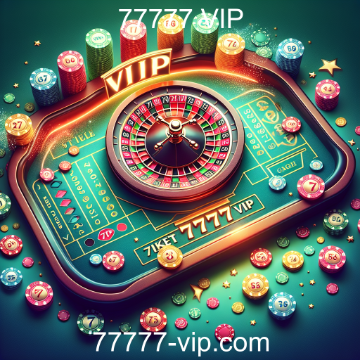 Descubra a Emoção da Roleta no 77777 VIP